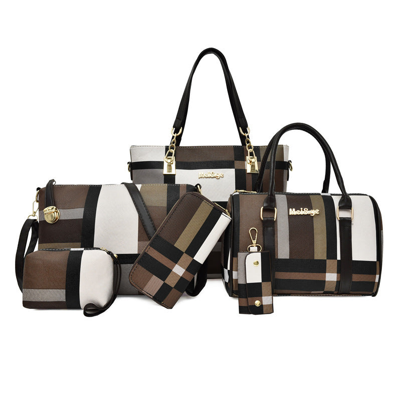 Women's Fashion Set Large Capacity Portable Mother Bags