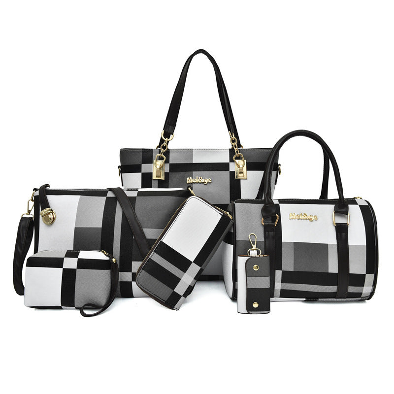 Women's Fashion Set Large Capacity Portable Mother Bags