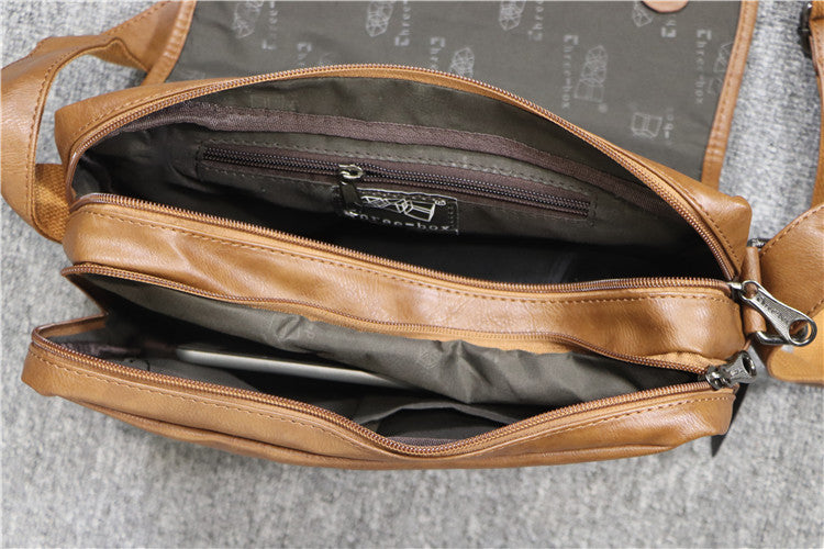 Women's & Men's & Korean Style Trendy Fashion Horizontal Men's Shoulder Bags