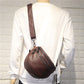 Men's Fashionable Fashion Retro Hemispherical Cylinder Saddle Men's Shoulder Bags