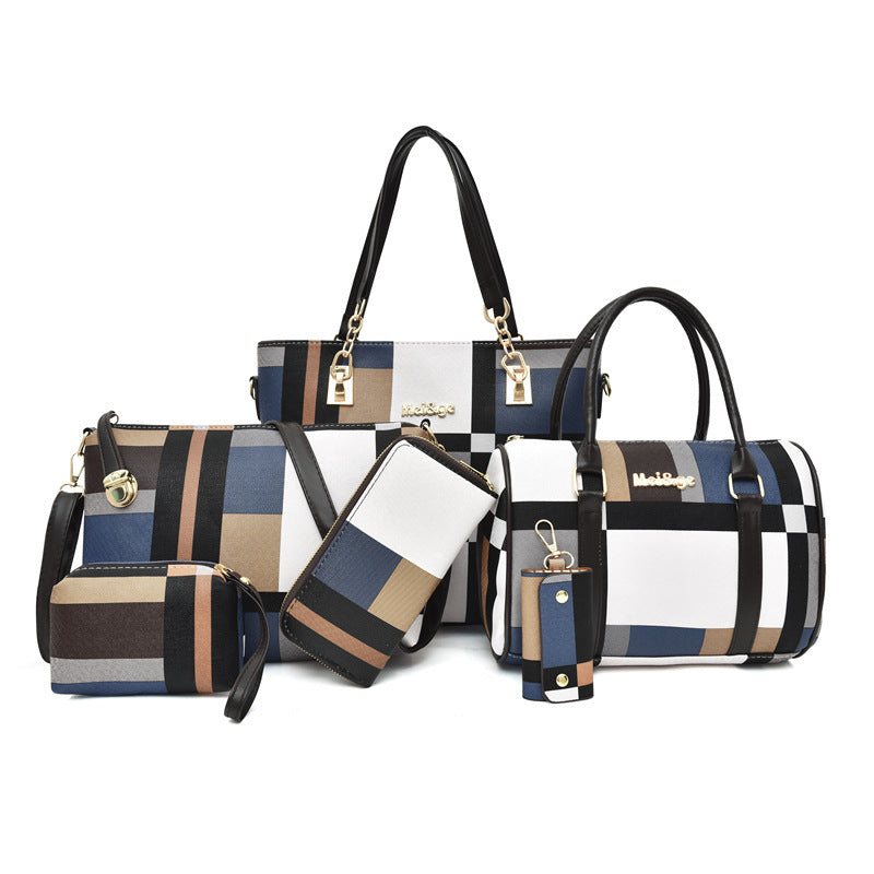 Women's Fashion Set Large Capacity Portable Mother Bags