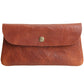 Men's Retro Handmade Long First Layer Cowhide Genuine Leather Large Capacity Men's Wallets