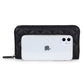 Women's Long Rhombus Zipper Fashion Clutch Leather Ladies Wallets