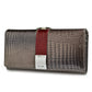 Women's Leather Fashion Clutch Large Capacity Mobile Ladies Wallets