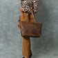 Essential Work Tote - Brown