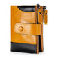 Men's Zip Genuine Leather Leisure Stitching First Men's Wallets