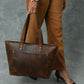 Essential Work Tote - Brown