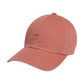 adidas Originals Womens Mini Logo Relaxed Adjustable Cap Magic Earth Red/Magic Earth Red One Size