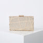 Dinner Hollow Banquet Simple Black Clutch Evening Bags