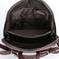 Women's Soft Leather Korean Fashion Retro Shaped Backpacks