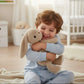 Long Ear Bunny Stuffed Animal - 14" Ultra Soft Plush | Cream