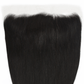 Frontal de pelo humano liso brasileño 13x4 con encaje HD