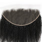 Frontal de cabello humano Afro Kinky 13x6 HD Lace