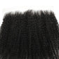Frontal de cabello humano Afro Kinky 13x6 HD Lace