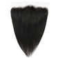 Frontal de cabello humano liso de encaje HD 13x6