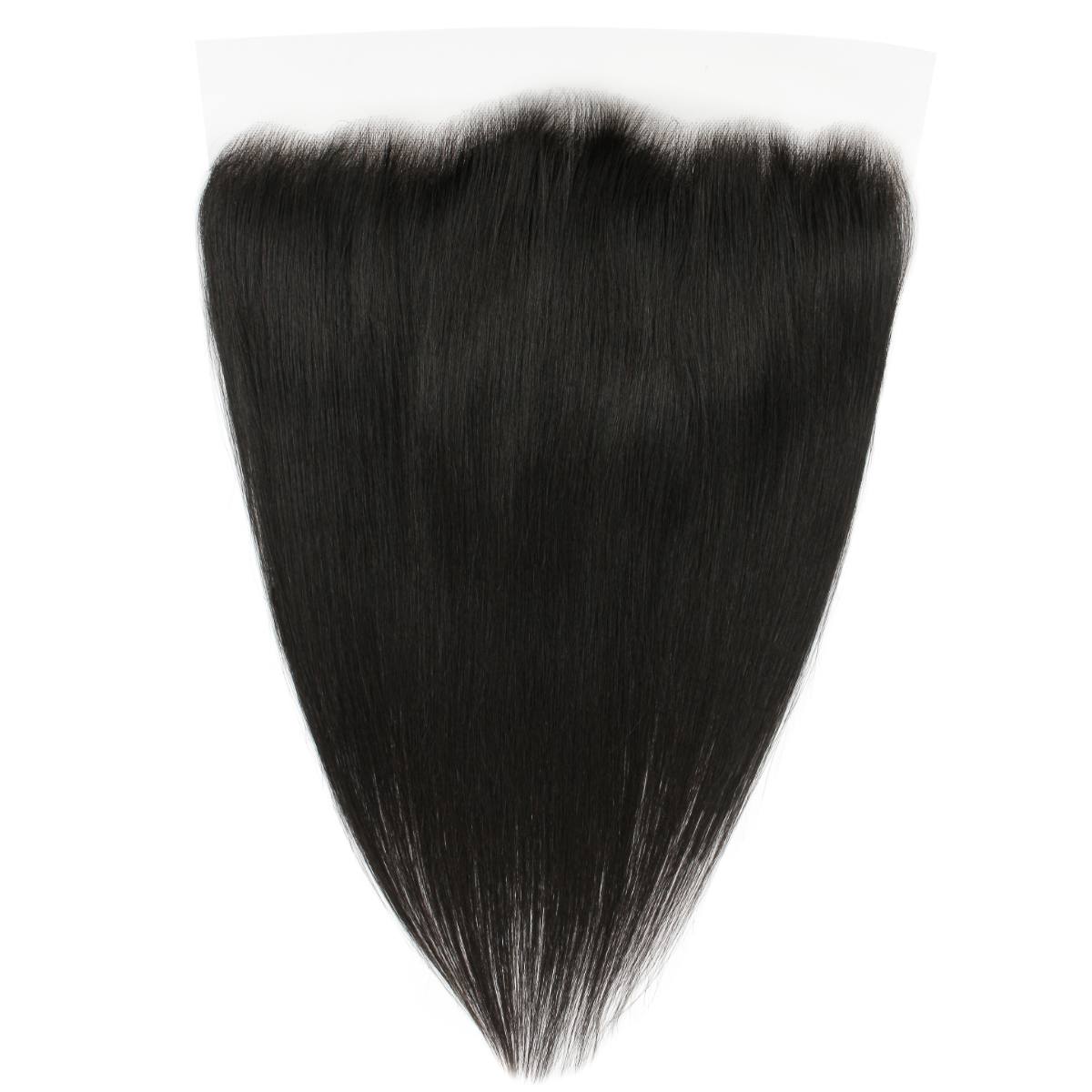 Frontal de cabello humano liso de encaje HD 13x6