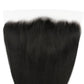 Frontal de cabello humano liso de encaje HD 13x6