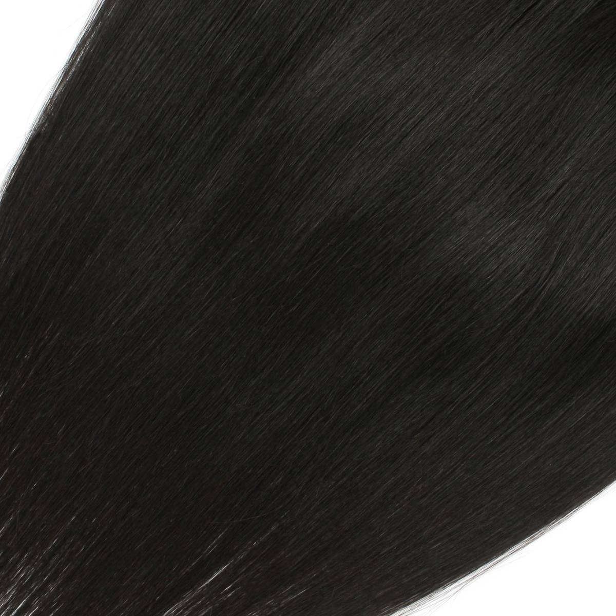 Frontal de cabello humano liso de encaje HD 13x6