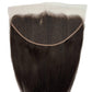 Frontal de cabello humano liso Yaki 13x6 con encaje HD