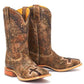 Tin Haul 3:16 With Bible Verse - Men's Leather Cowboy Boot