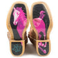 Tin Haul Mish and Mash / Geometric Pony Sole (Multi) - Little Kids/Big Kids Leather Cowgirl Boots