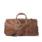 Women's & Men's Layer Cowhide Portable Crazy Horse Leather Large Travel Bags