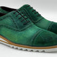 C Collection Suede Oxford - Green