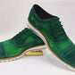 C Collection Suede Oxford - Green