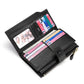 Women's Top Layer Leather Long Litchi Pattern Ladies Wallets