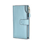 Women's Top Layer Leather Long Litchi Pattern Ladies Wallets