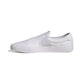 adidas Unisex Vulcraid3r Slip on Running Shoe White/White/Core Black 8 US Men