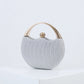 Retro Glittering Powder Portable Banquet Fashion Arc Evening Bags