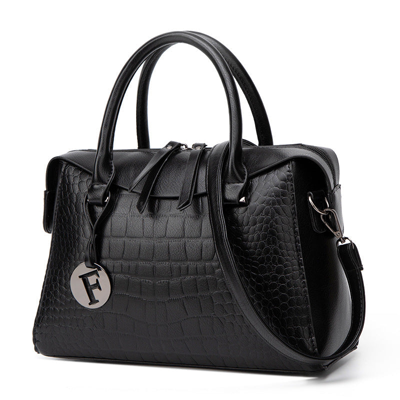 Women's Graceful Crocodile Pattern Pillow Fashionable Handbags