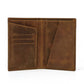 Men's Passport Wrapper Crazy Horse Vintage Genuine Men's Wallets