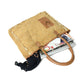 Beige Boho Chic Canvas Bag