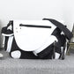 Classy Men's Graceful Korean Canvas Green Men's Shoulder Bags