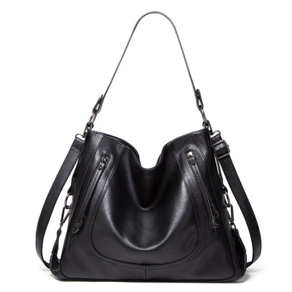 Women's Fashion Large Capacity Totes Retro Big Handbags