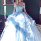 Juliet 1432 Dress Quinceanera Ball Gown Metallic Embroidery Glitter Tulle