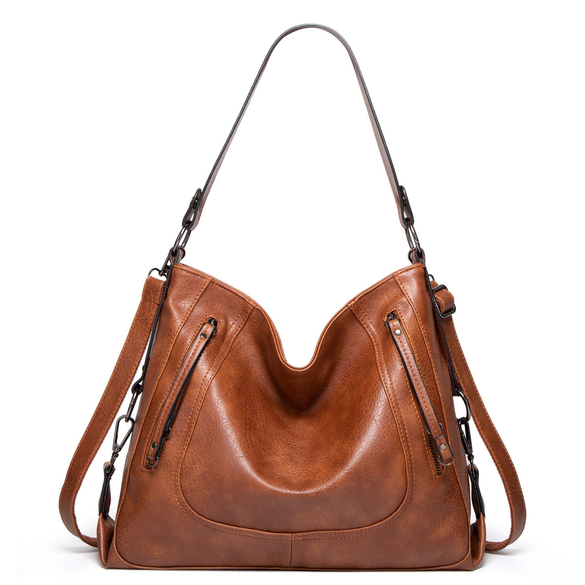 Women's Fashion Large Capacity Totes Retro Big Handbags