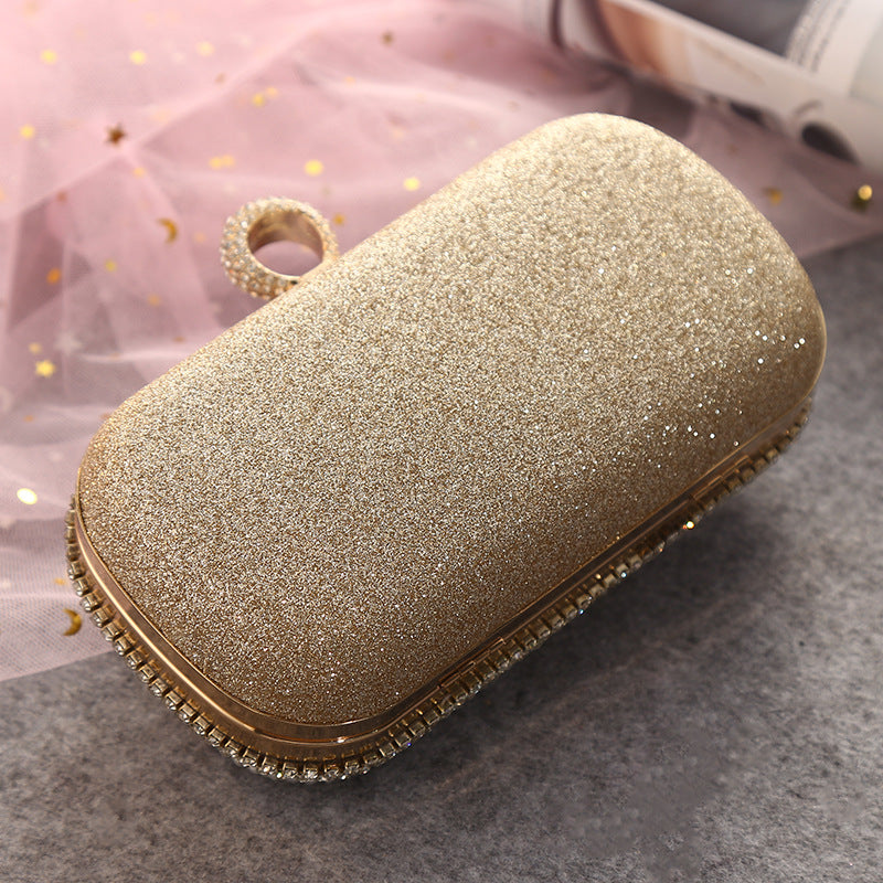 Fashionable Elegant Fabulous Pearl Dinner Glossy Bright Feel Evening Bags