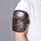 Men's Top Layer Crazy Horse Skin Retro Men's Chest Bags