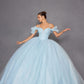 Juliet JT1487H Cold Shoulder quinceanera Ball Gown