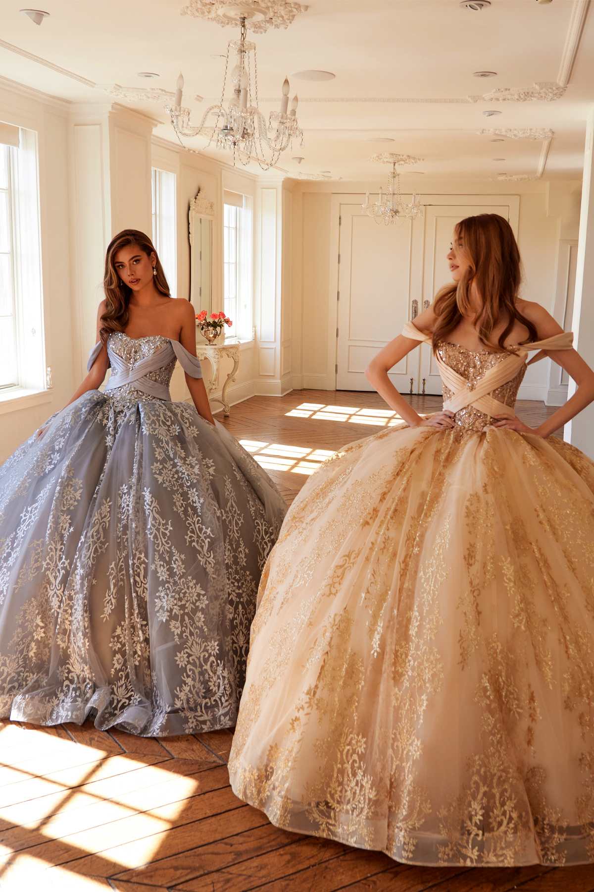 Vestido de quinceañera Juliet JT1488H Royal Princess de corte A