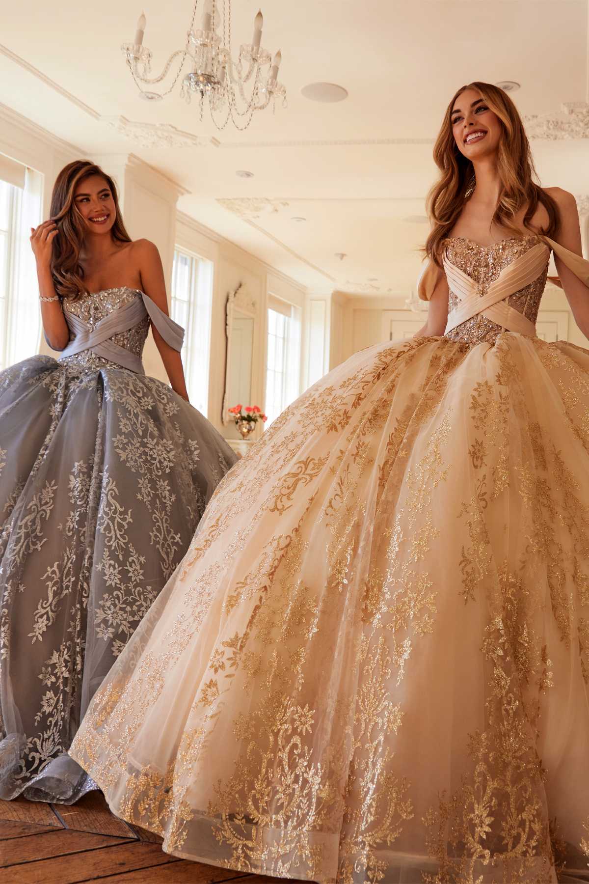 Vestido de quinceañera Juliet JT1488H Royal Princess de corte A