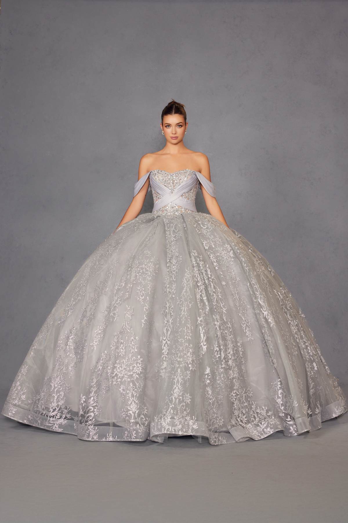 Vestido de quinceañera Juliet JT1488H Royal Princess de corte A