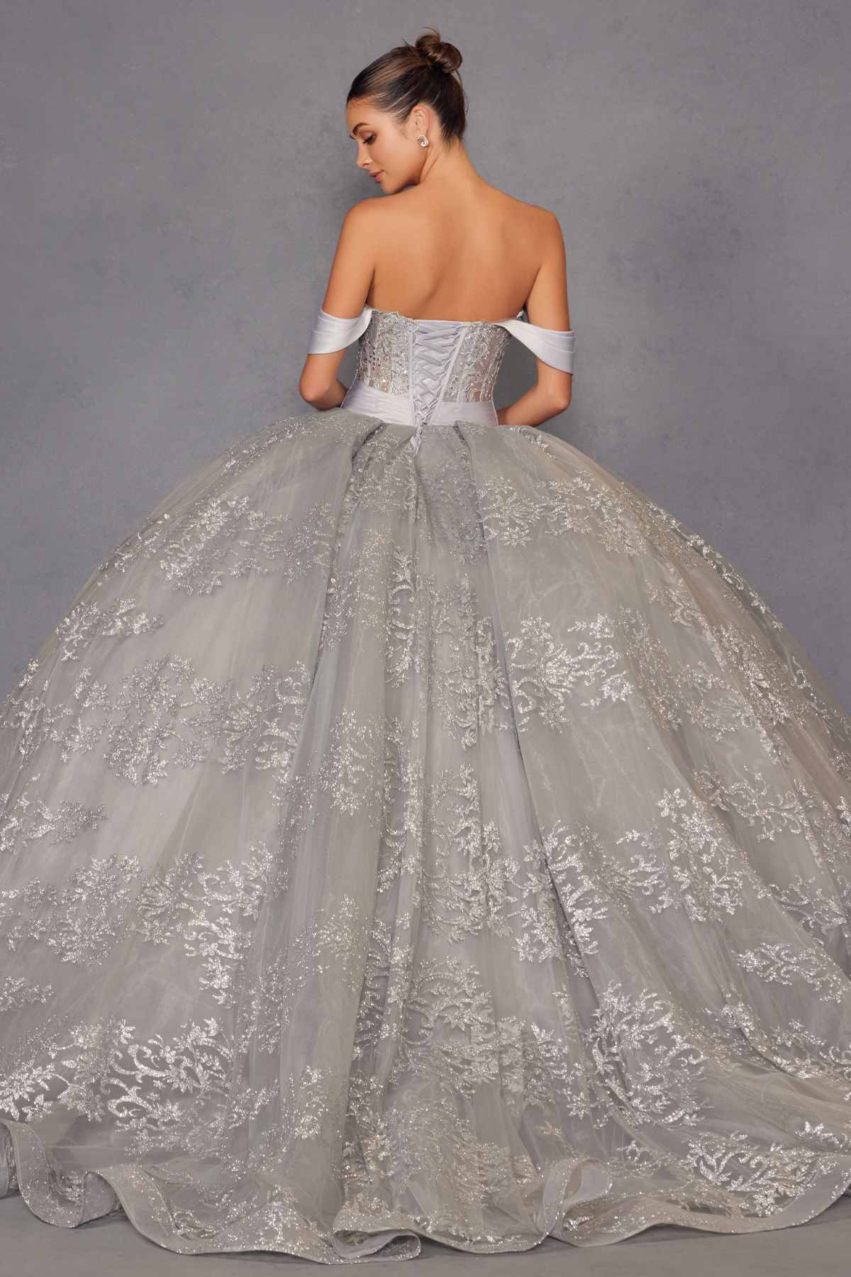 Vestido de quinceañera Juliet JT1488H Royal Princess de corte A
