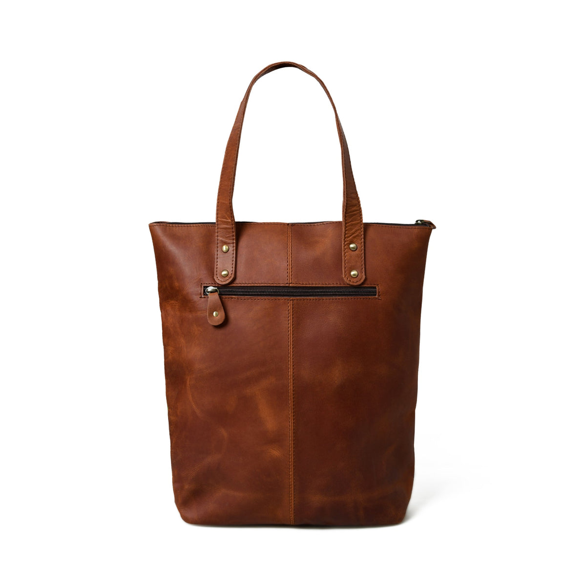 Bolso Tote de Piel Multicolor