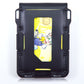 Men's Metal Aluminum Alloy Multifunctional Leather Credit Card Holder
