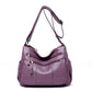 Women's Korean Embroidery Stitching Mother Simple Generous Shoulder Bags