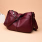 Women's Soft Leather Mother Big Generous Crossbody Bags